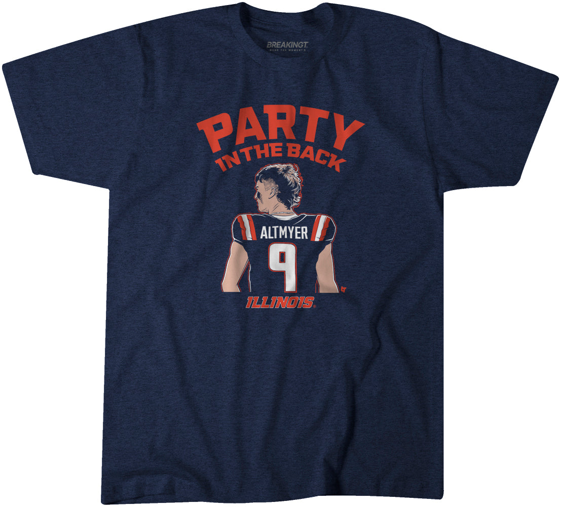 Illinois Football: Luke Altmyer Party in the Back